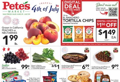 Pete's Fresh Market (IL) Weekly Ad Flyer June 29 to July 6