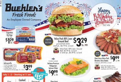 Buehler's (OH) Weekly Ad Flyer June 29 to July 6