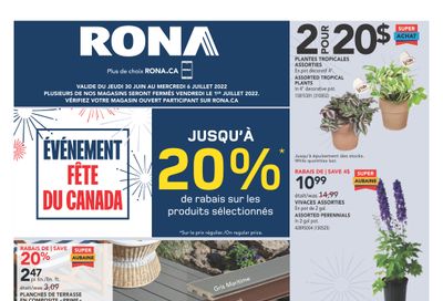Rona (QC) Flyer June 30 to July 6