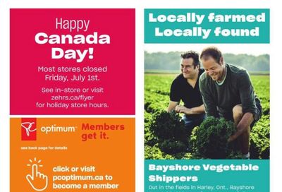 Zehrs Flyer June 30 to July 6