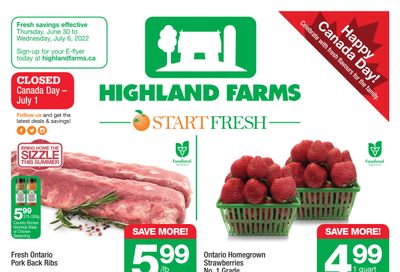 Highland Farms Flyer June 30 to July 6