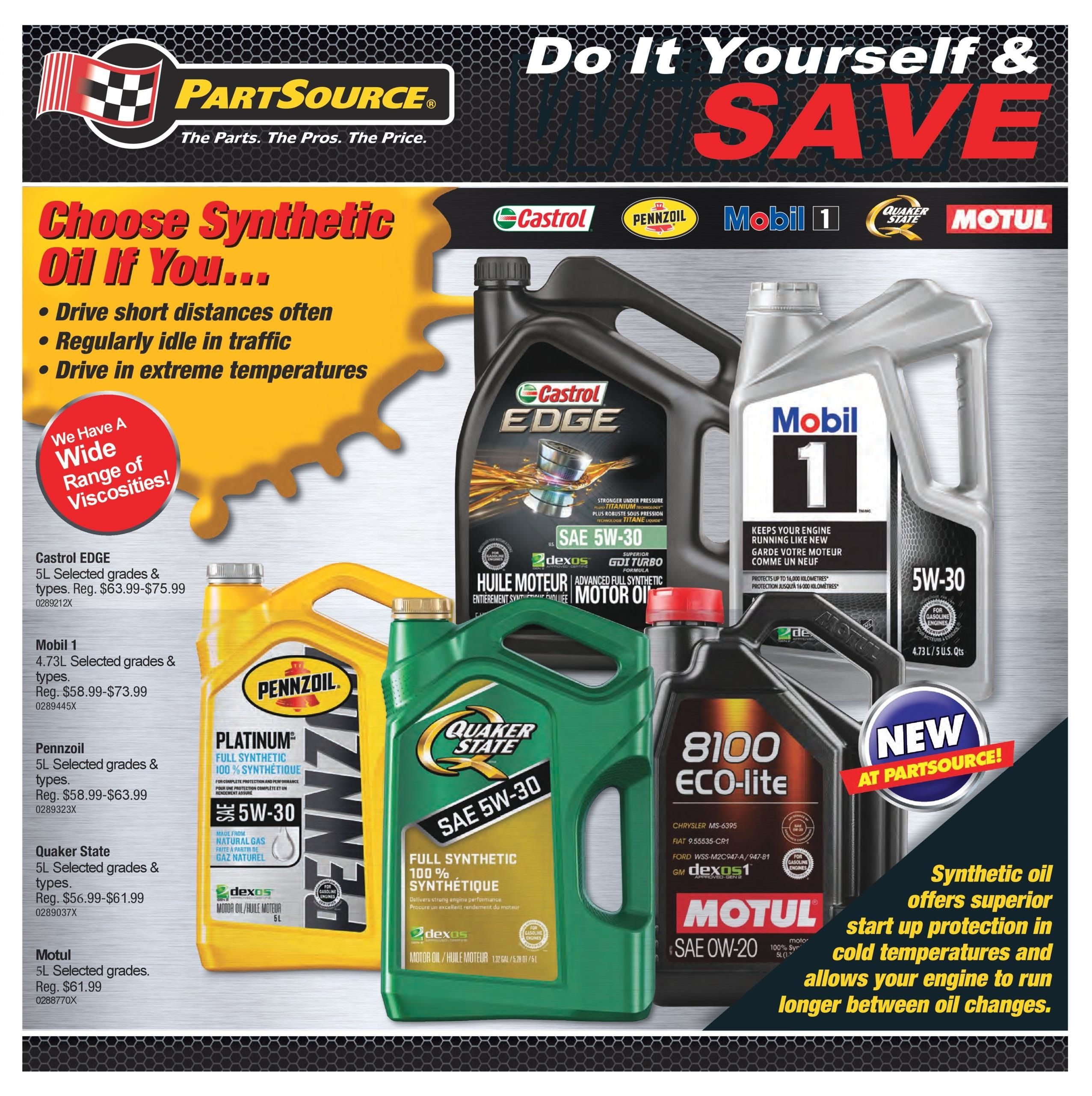 PartSource Flyer June 30 to July 3
