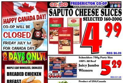 Fredericton Co-op Flyer June 30 to July 6