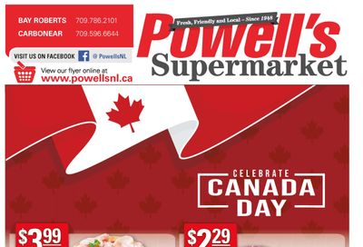 Powell's Supermarket Flyer June 30 to July 6