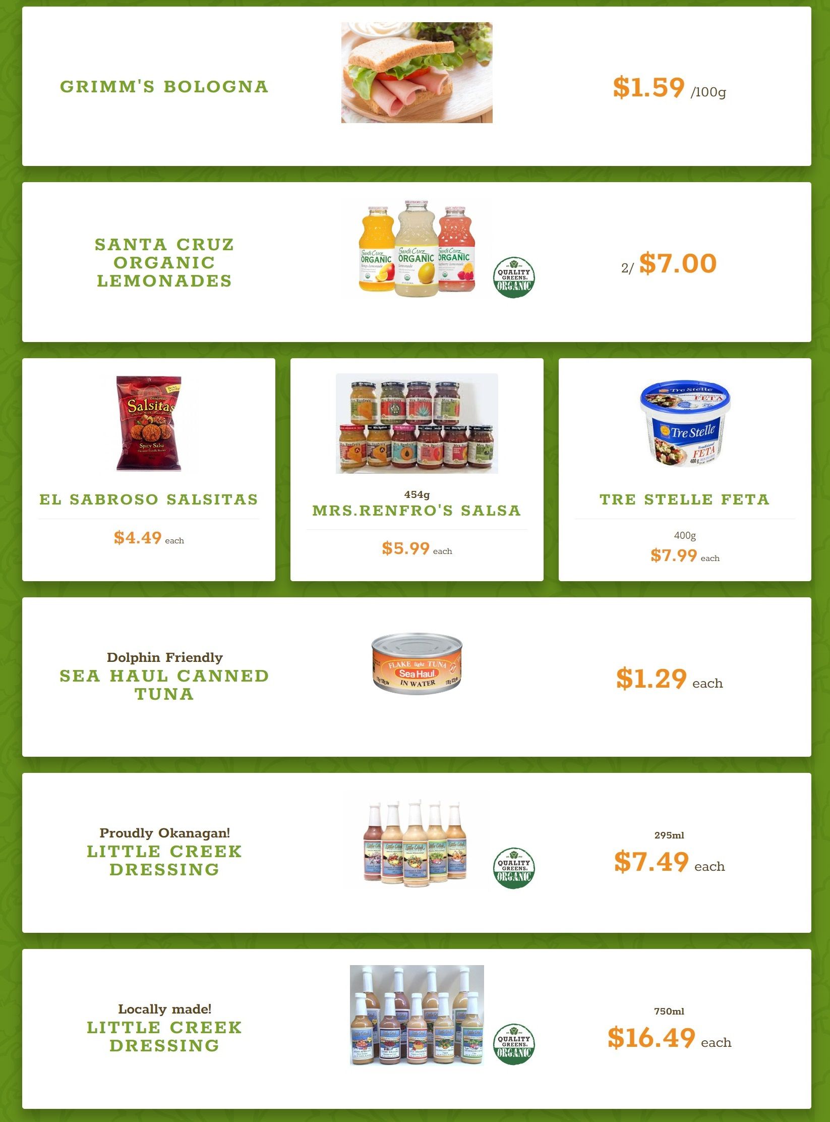 Quality Greens Flyer June 29 to July 5
