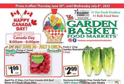 The Garden Basket Flyer June 30 to July 6