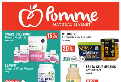 Pomme Natural Market Monthly Flyer June 30 to July 27