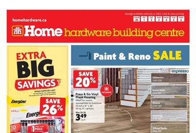 Home Hardware Building Centre (ON) Flyer June 30 to July 6