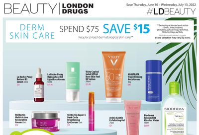 London Drugs Luxury Savings Event Flyer June 30 to July 13