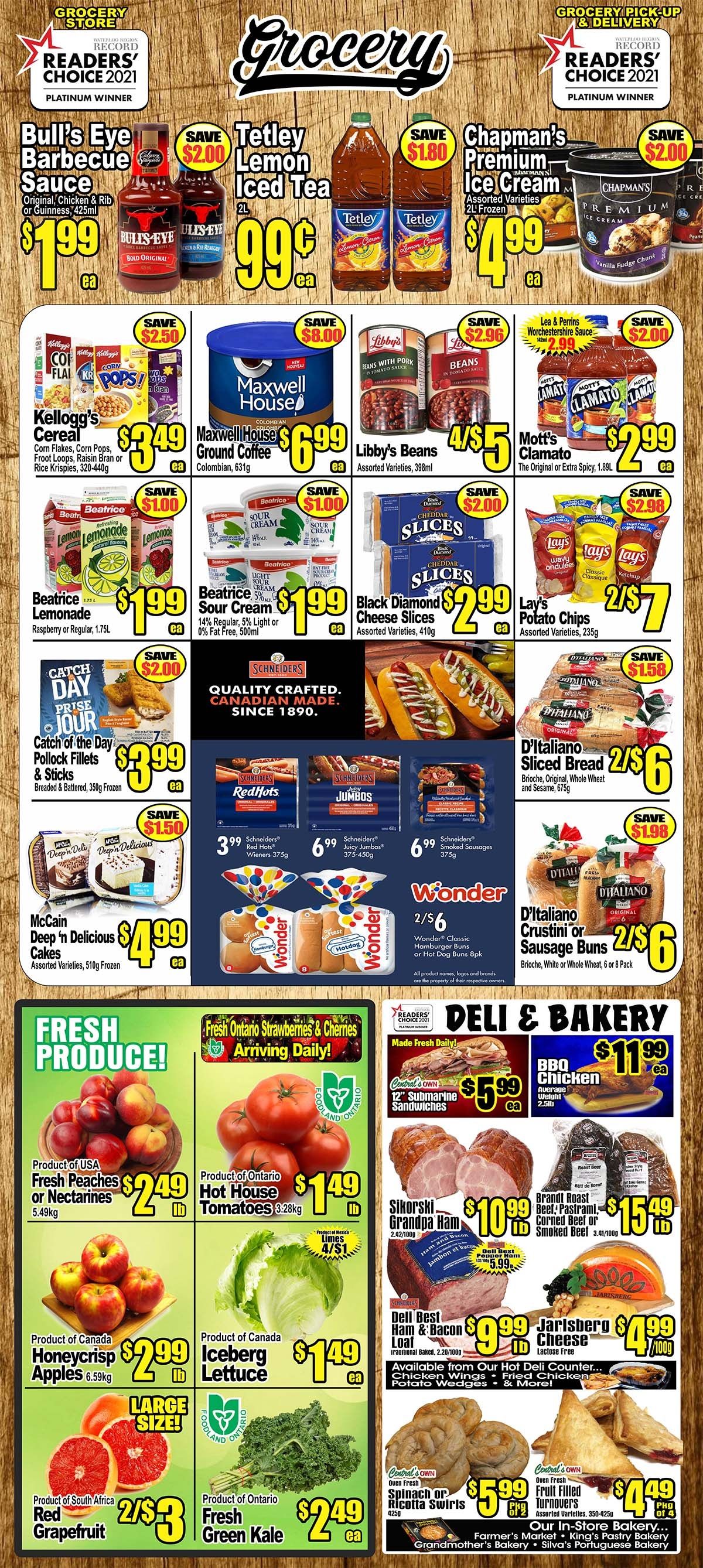 Central Fresh Market Flyer June 30 to July 7