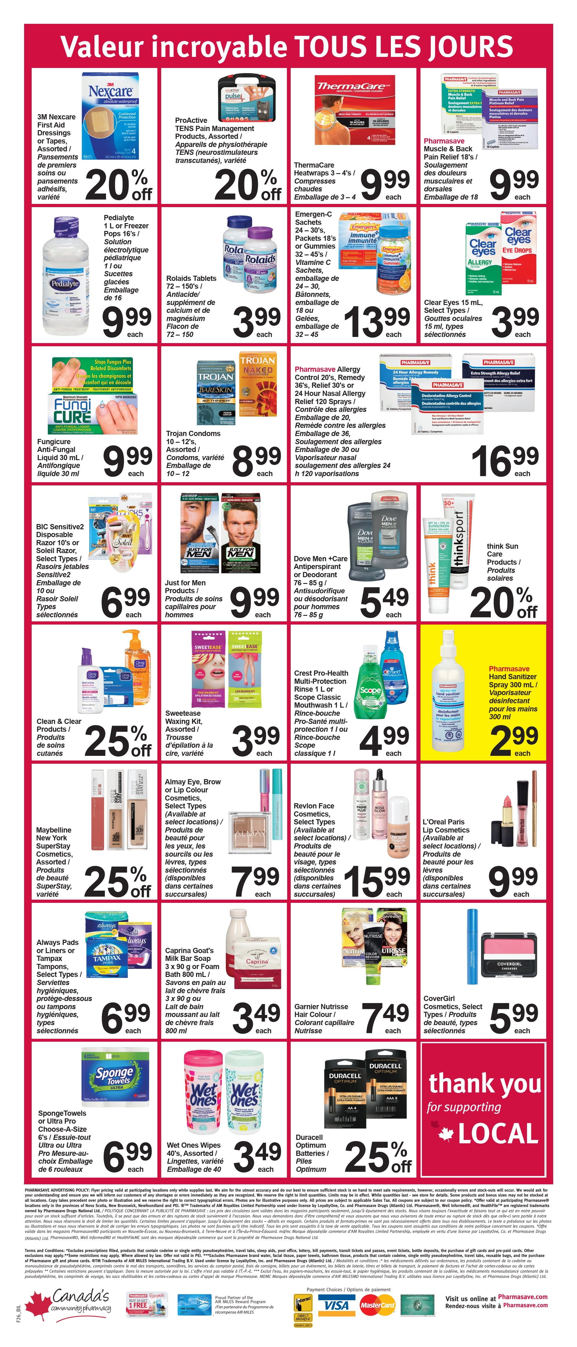 Pharmasave (NB) Flyer July 1 to 7