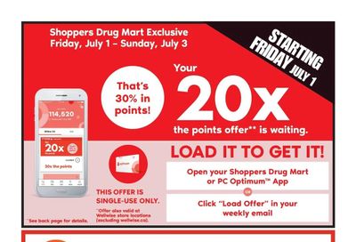 Shoppers Drug Mart (West) Flyer July 2 to 8