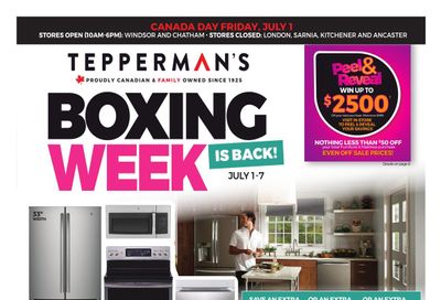 Tepperman's Flyer July 1 to 7