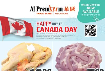 Al Premium Food Mart (McCowan) Flyer June 30 to July 6