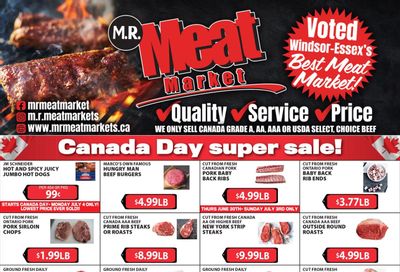 M.R. Meat Market Flyer June 30 to July 7