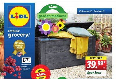 Lidl Weekly Ad & Flyer April 1 to 7