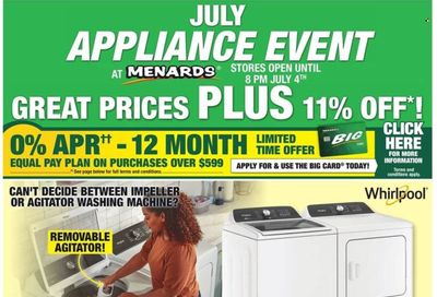 Menards Weekly Ad Flyer June 30 to July 7