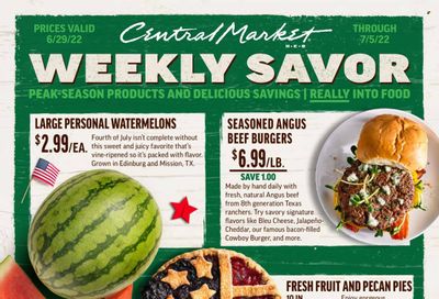 Central Market (TX) Weekly Ad Flyer June 30 to July 7