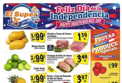 El Super (CA, NM, NV, TX) Weekly Ad Flyer June 30 to July 7