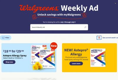 Walgreens Weekly Ad Flyer June 30 to July 7