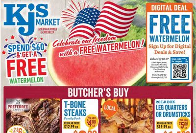 KJ´s Market (GA, SC) Weekly Ad Flyer June 30 to July 7