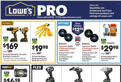 Lowe's Weekly Ad Flyer June 30 to July 7
