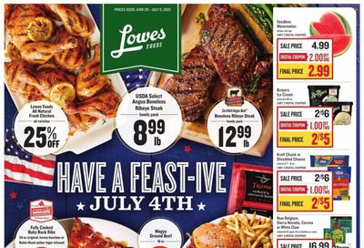 Lowes Foods (NC, SC) Weekly Ad Flyer June 30 to July 7