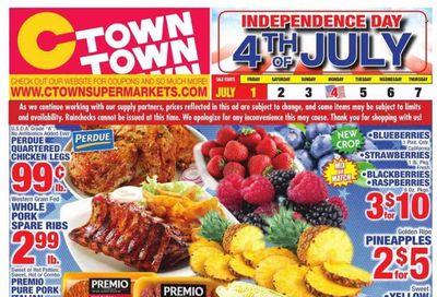 C-Town (CT, FL, MA, NJ, NY, PA) Weekly Ad Flyer June 30 to July 7