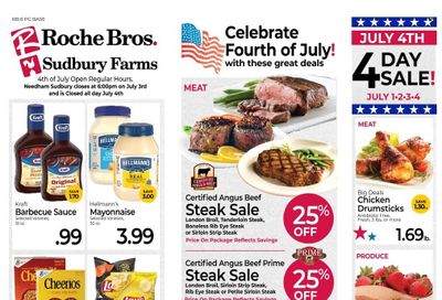 Roche Bros. (MA) Weekly Ad Flyer June 30 to July 7