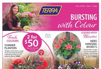 Terra Greenhouses Flyer July 1 to 7