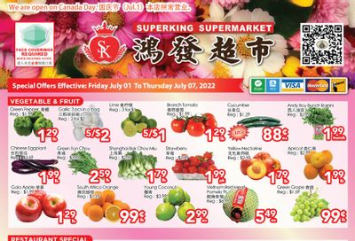 Superking Supermarket (North York) Flyer July 1 to 7