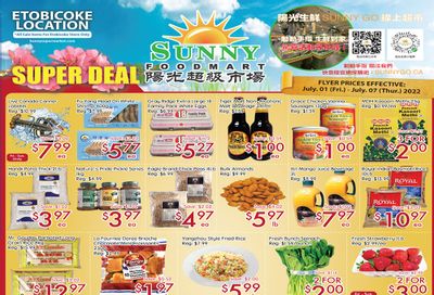 Sunny Foodmart (Etobicoke) Flyer July 1 to 7