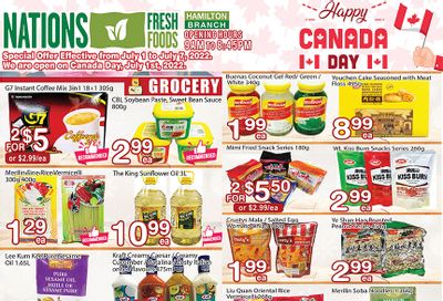 Nations Fresh Foods (Hamilton) Flyer July 1 to 7