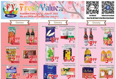 Fresh Value Flyer July 1 to 7