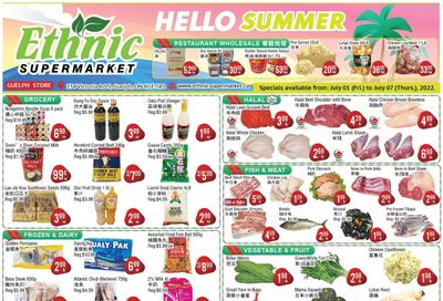 Ethnic Supermarket (Guelph) Flyer July 1 to 7