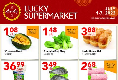 Lucky Supermarket (Edmonton) Flyer July 1 to 7