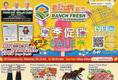 Ranch Fresh Supermarket Flyer July 1 to 7