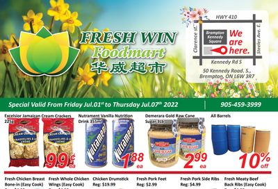 Fresh Win Foodmart Flyer July 1 to 7