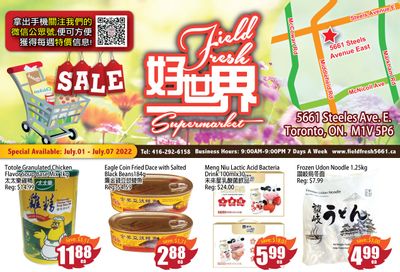 Field Fresh Supermarket Flyer July 1 to 7