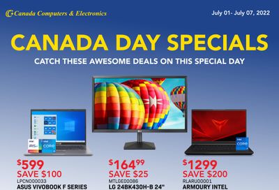 Canada Computers Flyer July 1 to 7