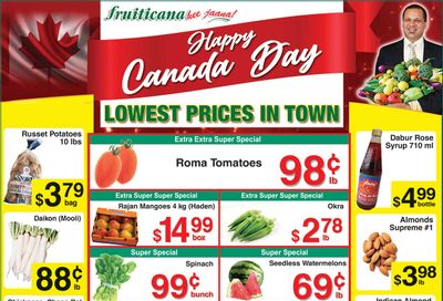 Fruiticana (Kelowna) Flyer June 30 to July 6