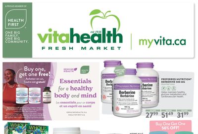 Vita Health Fresh Market Flyer July 1 to 17