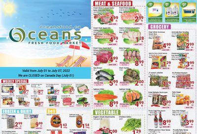 Oceans Fresh Food Market (Mississauga) Flyer July 1 to 7