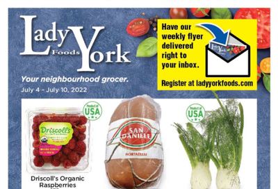 Lady York Foods Flyer July 4 to 10
