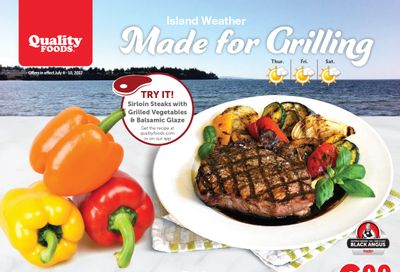 Quality Foods Flyer July 4 to 10