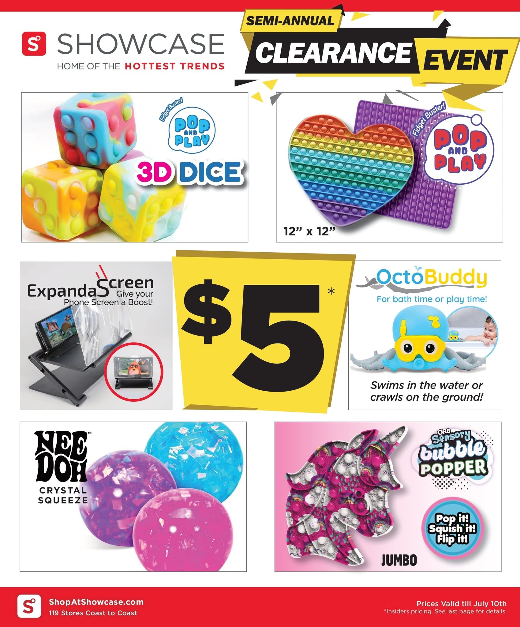 Showcase Flyer July 4 to 10