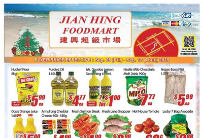 Jian Hing Foodmart (Scarborough) Flyer September 6 to 12
