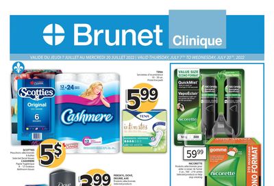 Brunet Clinique Flyer July 7 to 20