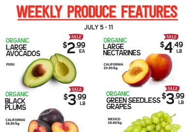 Pomme Natural Market Flyer July 5 to 11