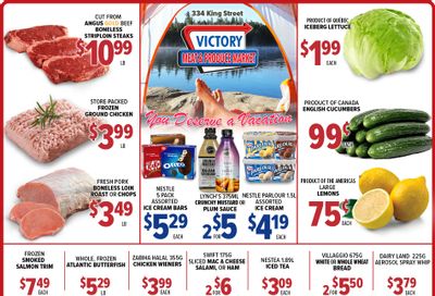 Victory Meat Market Flyer July 5 to 9